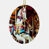 Drei Karussell Keramik Ornament (Rechts)