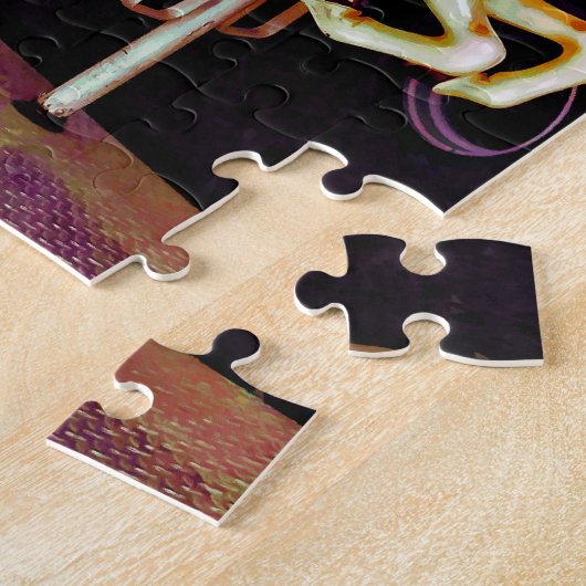 Drei Karussell Puzzle (Seite)