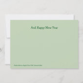 Drei Kätzchen Meowy Dankeskarte (Rückseite)