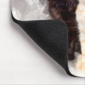 Drei Kätzchen niedlich und schön im Wasser Mousepad (Ecke)