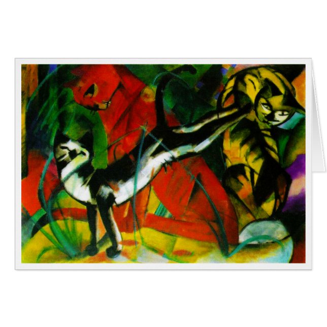 Drei Katzen (Vorderseite (Horizontal))