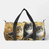 Drei Katzen / Chat Lover Duffle Bag (Vorderseite)