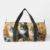 Drei Katzen / Chat Lover Duffle Bag (Rückseite)