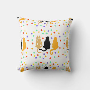 Drei Katzen Kissen
