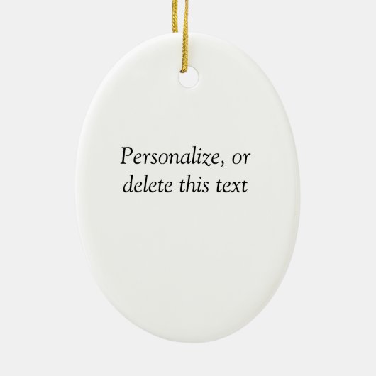 Drei Katzen Meow, fakultative Personalisierung Keramik Ornament (Hinten)