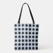 Drei Katzen Muster. Chic. Niedlich. Cool Tasche (Rückseite)