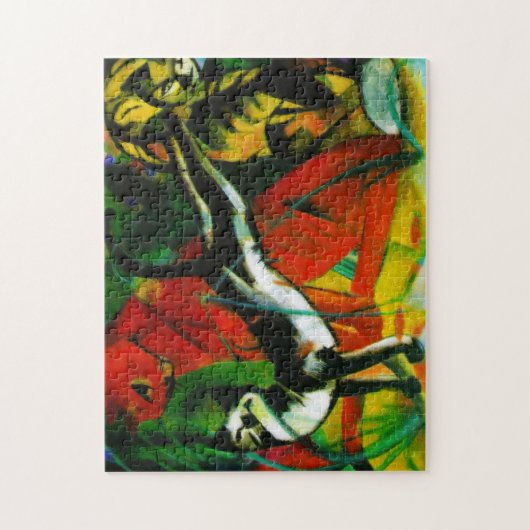 Drei Katzen Puzzle (Vertikal)