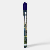 Drei Katzen unter Vollmond Case-Mate iPhone Hülle (Rückseite / Links)