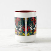 Drei Katzen von Franz Marc Beverage Tasse (Zentrum)