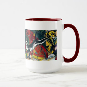 Drei Katzen von Franz Marc Beverage Tasse