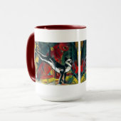 Drei Katzen von Franz Marc Beverage Tasse (Vorderseite Links)