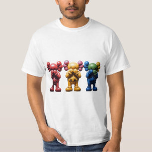 Drei Kaws T-Shirt