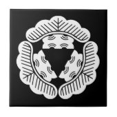 Drei Kiefern Fliese (Vorderseite)