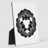 Drei Kiefern Fotoplatte (Seite)