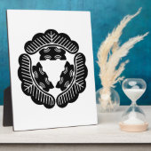 Drei Kiefern Fotoplatte (Seite)