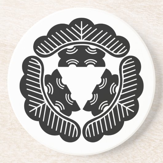 Drei Kiefern Sandstein Untersetzer (Vorne)