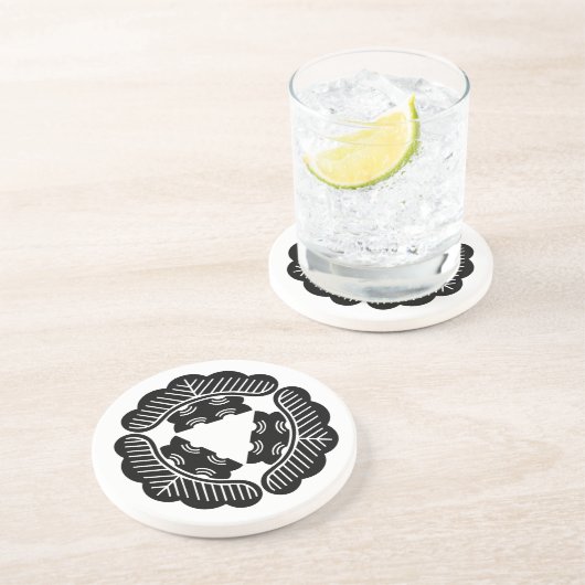 Drei Kiefern Sandstein Untersetzer (Seite)