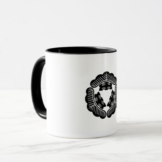 Drei Kiefern Tasse (Vorderseite Links)