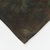 Drei Kinder, die wilde Berries im Wald picken Fleecedecke (Ecke)