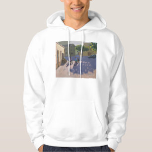 Drei Kinder mit Fahrrädern Spanien Hoodie