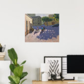 Drei Kinder mit Fahrrädern Spanien Poster (Heimbüro)