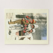 Drei Kinder Puzzle (Horizontal)