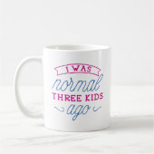 Drei Kinder vor Kaffeetasse (Links)