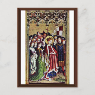 Drei King Altar im Innern des Links Flügels: St. U Postkarte