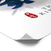 Drei Kingdoms "WEI" Kalligrafie Art Poster (Ecke)