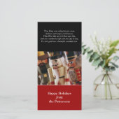 Drei Kings Holiday Card Feiertagskarte (Stehend Vorderseite)