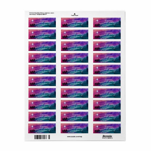 Drei Kings Rücksendeadresse (Vorne)