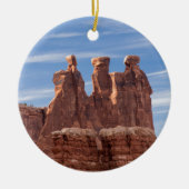 Drei Klatsch Keramikornament (Vorne)