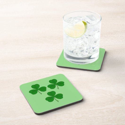 Drei Kleeblätter Getränkeuntersetzer (Rechte Seite)