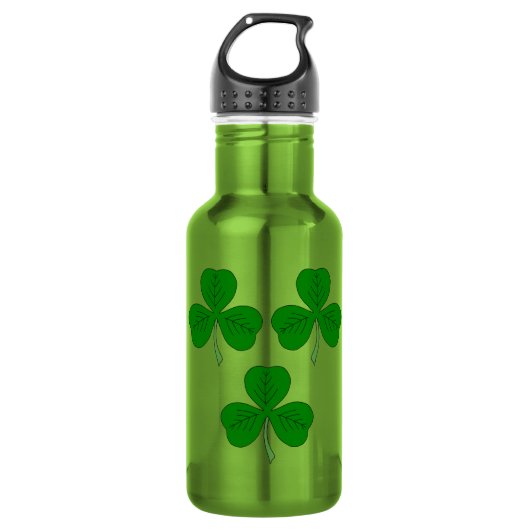 Drei Kleeblätter Trinkflasche (Vorderseite)