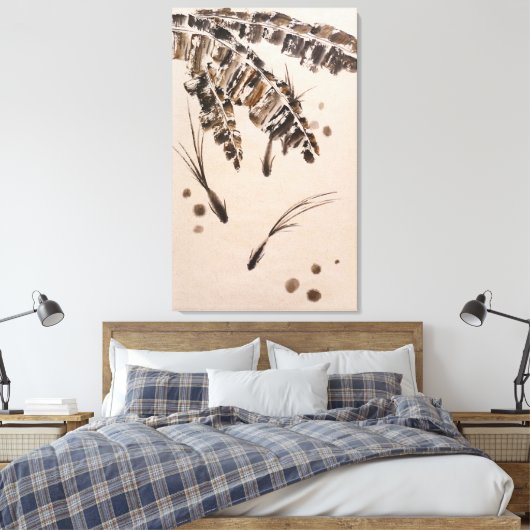 Drei kleine Fische Leinwanddruck (Insitu (Schlafzimmer))