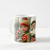 Drei kleine französische Kinder Kaffeetasse (Vorderseite Links)