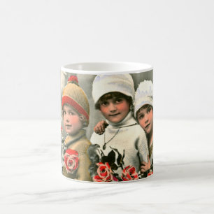 Drei kleine französische Kinder Kaffeetasse