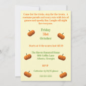 Drei kleine Geister Einladung (Rückseite)