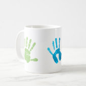 Drei kleine Geschenke Kaffeetasse (Vorderseite Links)