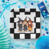 Drei kleine Hexen Pappteller (Party)