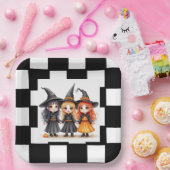 Drei kleine Hexen Pappteller (Party)