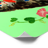 drei kleine Kätzchen Poster (Ecke)