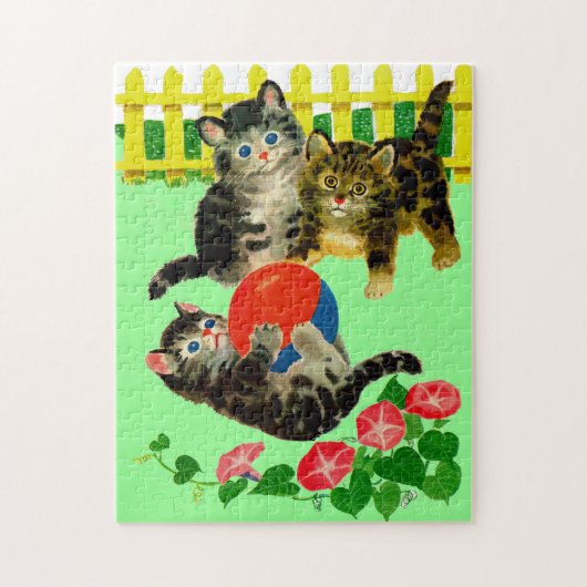 drei kleine Kätzchen Puzzle (Vertikal)