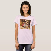 Drei kleine Kätzchen T-Shirt (Vorne ganz)