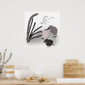 Drei kleine Küken Poster (Küche)