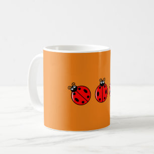 Drei kleine Marienkäfer - Klassischer Becher Kaffeetasse