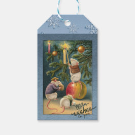 Drei kleine Mäuse dekorieren Baum Holiday-Geschenk Geschenkanhänger