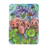 Drei kleine Mäuse Magnet (Vertikal)