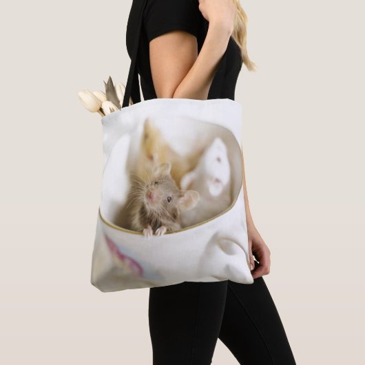 Drei kleine Mäuse Tasche (Von Nahem)