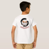 Drei kleine Ninja-Kätzchen T-Shirt (Schwarz voll)